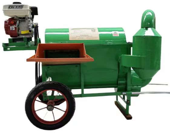 全喂入稻麦脱粒机 Full-feeding rice and wheat thr